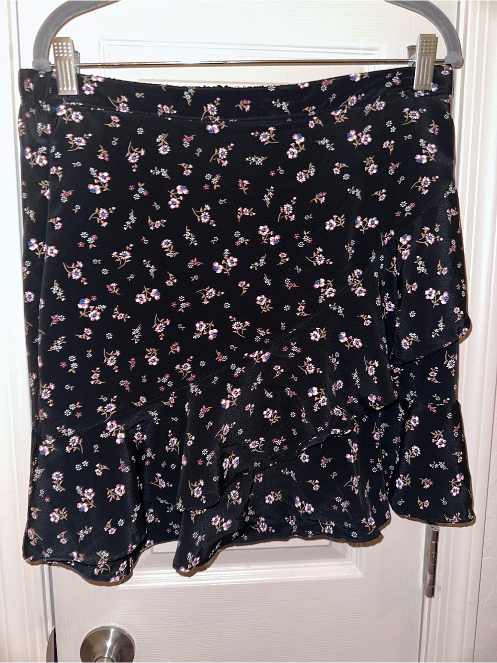 Floral Ruffled Skirt
